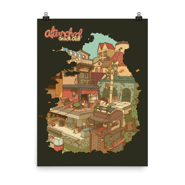 A Distant Town Print